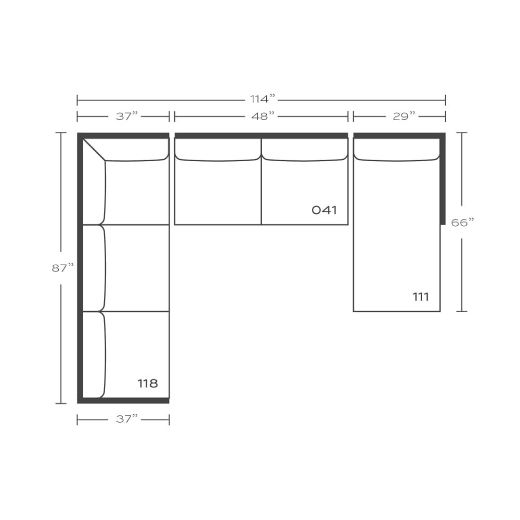 Picture of Dorset Sectional